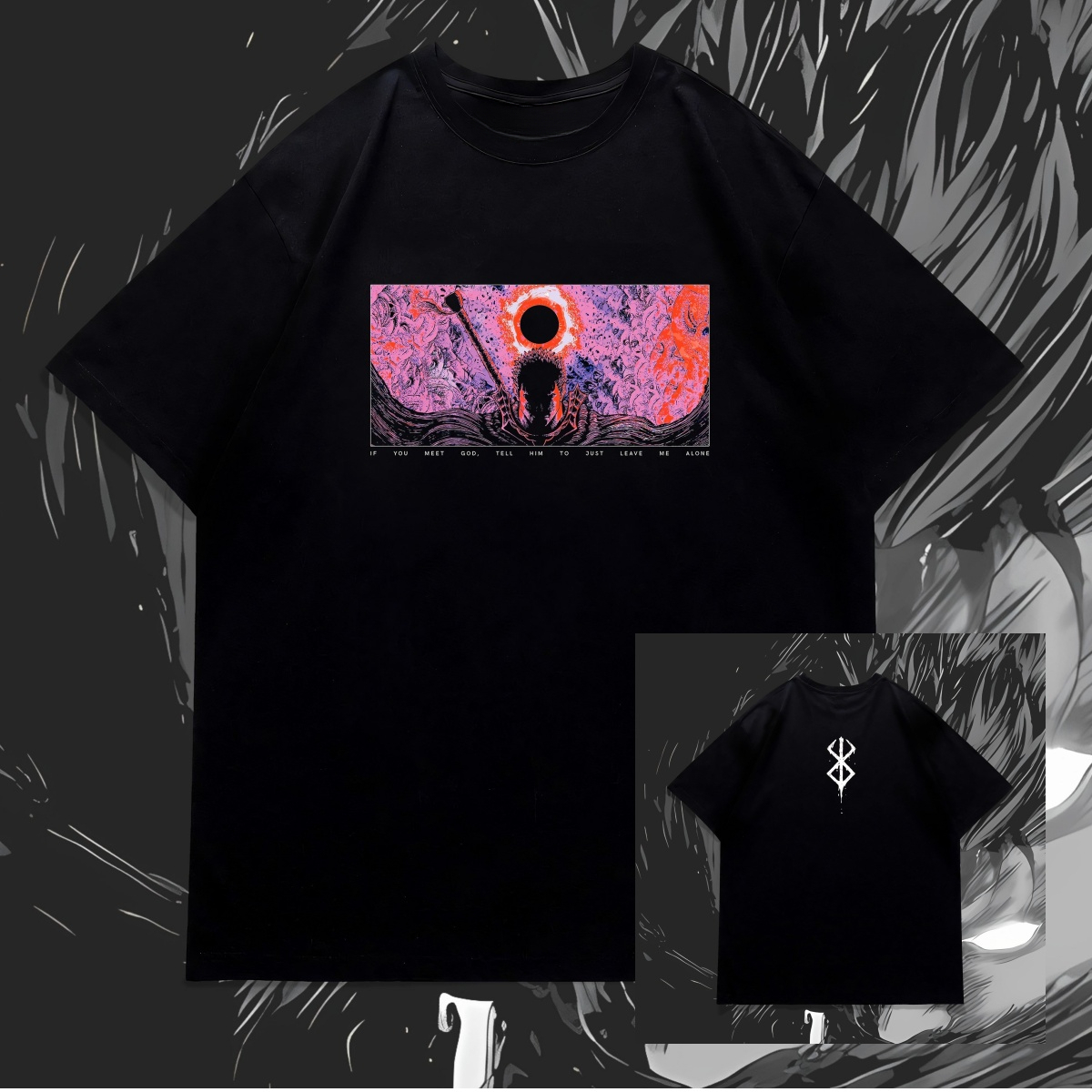 Streetwear Brand Shoes - Berserk Brand of Sacrifice Minimalist Anime