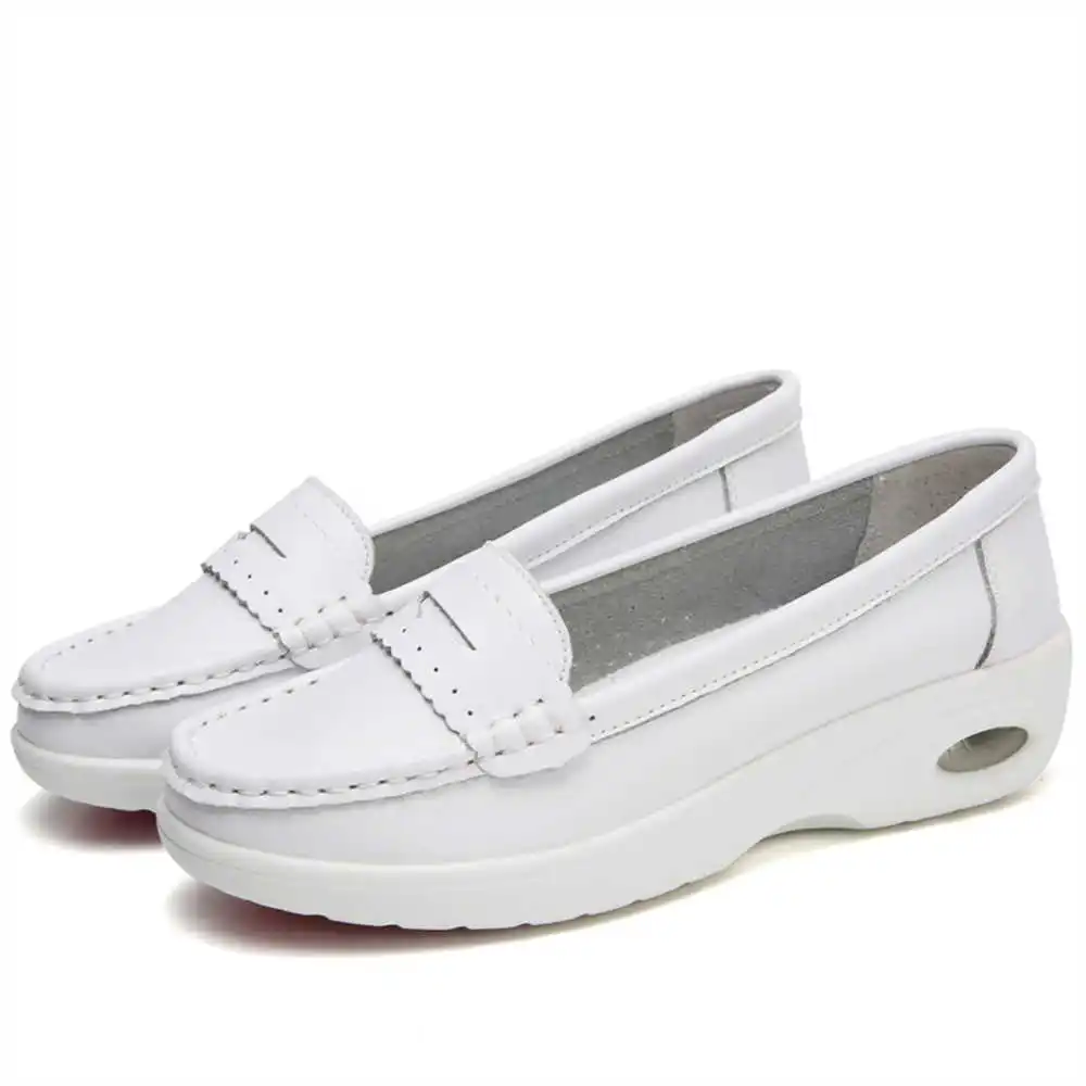 Thick Sole Slipon White Traine - Streetwear Brand Global review and price