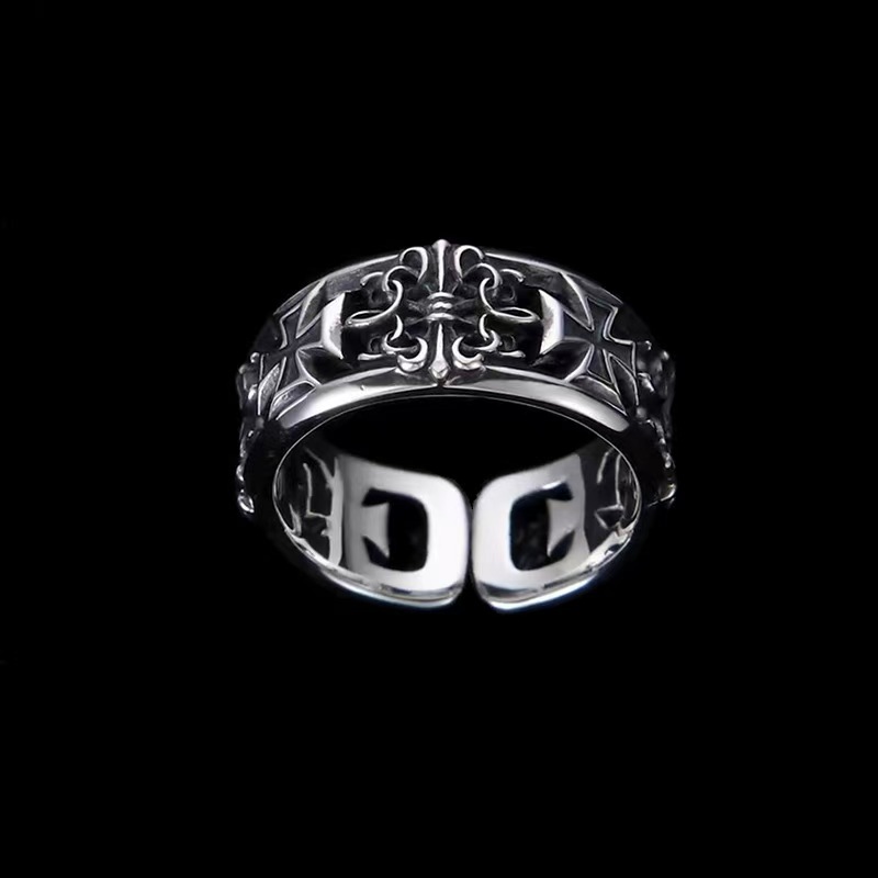 Retro Eternal Vine Cross Punk  - Chrome Hearts Ring review and price