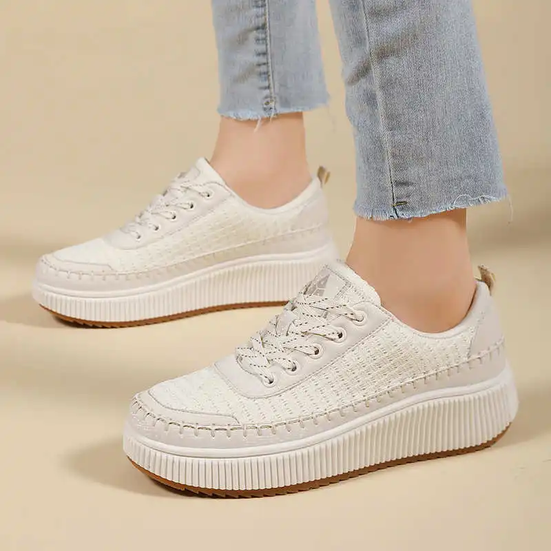 Brown Shoes Woman Flats Autumn - Streetwear Brand Global review and price