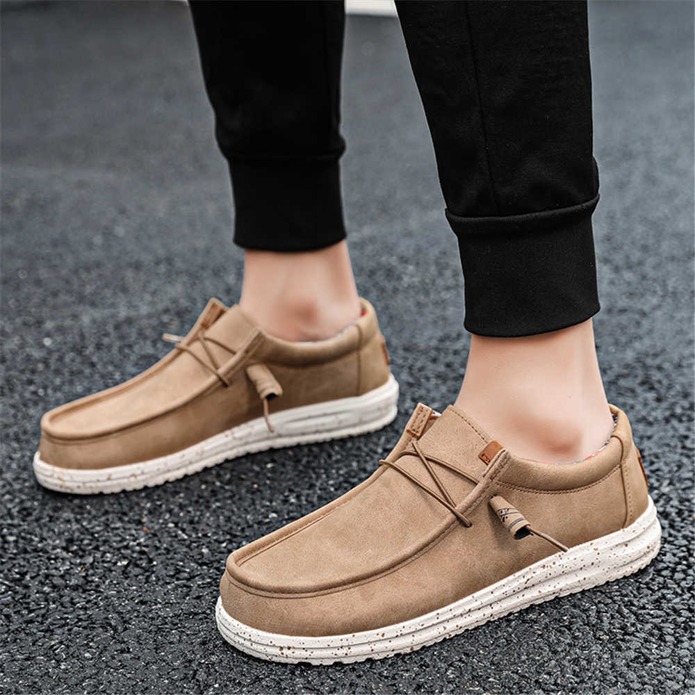 Round Foot Non-slip Men's Snea - Streetwear Brand Shoes review and price