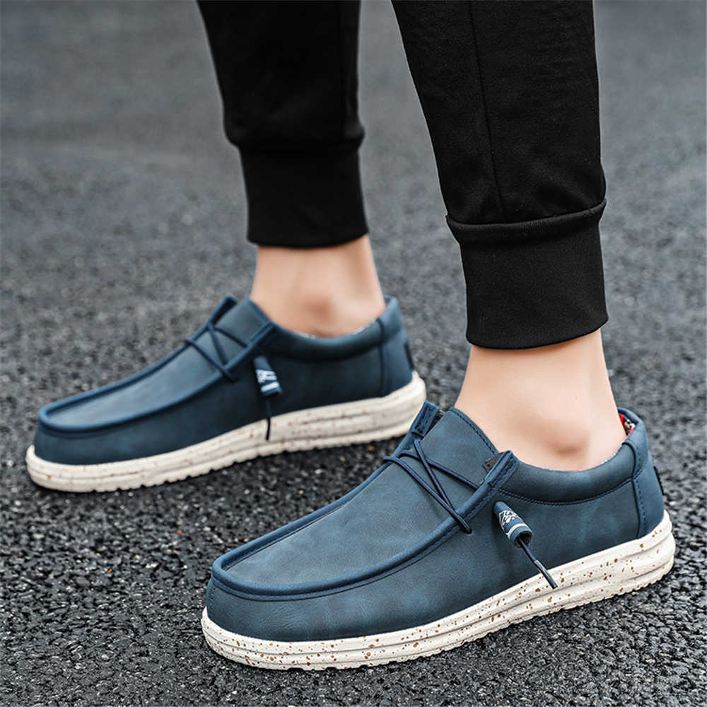 Round Foot Non-slip Men's Snea - Streetwear Brand Shoes review and price