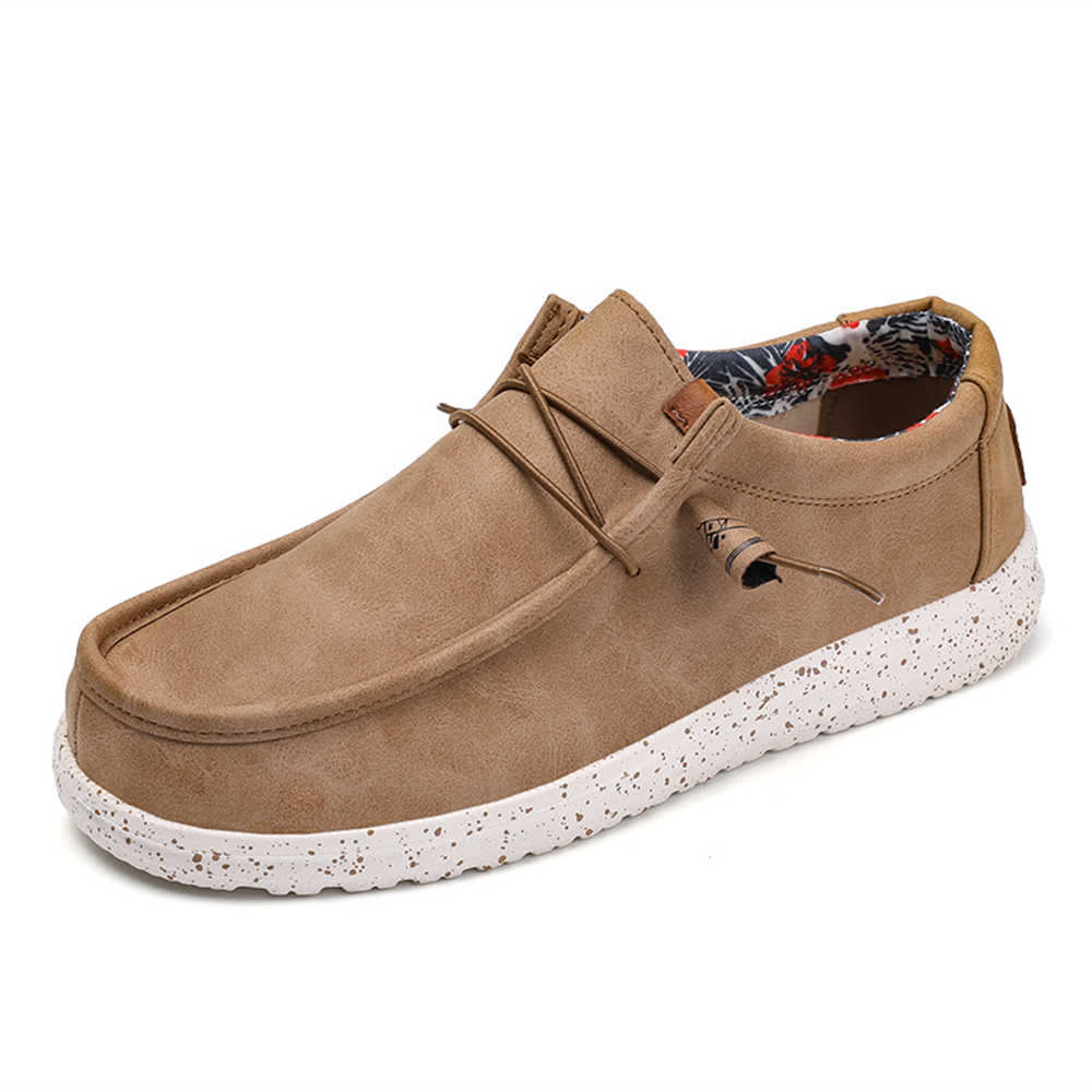 Round Foot Non-slip Men's Snea - Streetwear Brand Shoes review and price