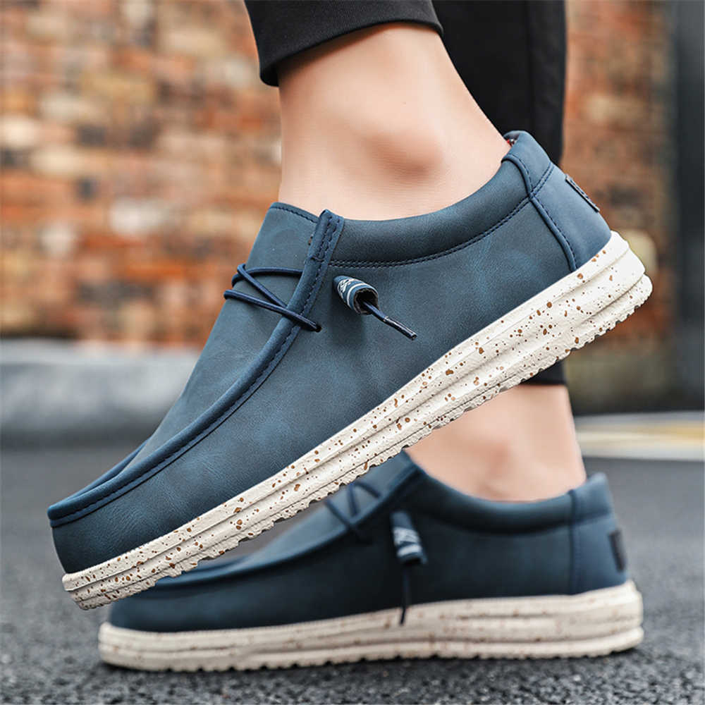 Round Foot Non-slip Men's Snea - Streetwear Brand Shoes review and price
