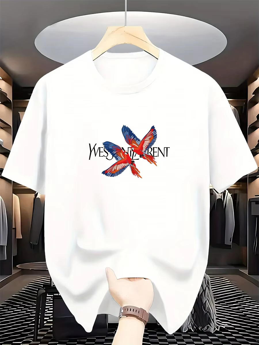 New Parrot Pattern Men's Fashi - Streetwear Brands International review and price